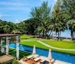 Indochine Resort and Villas. Location at 328 Prabaramee Road, Patong, Phuket