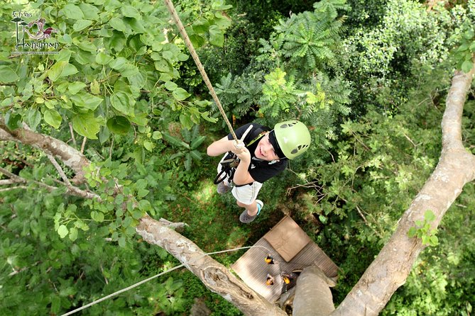Phuket Hanuman World Zipline: 18 Platforms and Hotel Transfers by Bangtao Beach Bar Phuket Hanuman World Zipline: 18 Platforms and Hotel Transfers - Ziplining