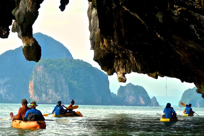 Phang Nga Bay Sea Cave Canoeing Tour by Longtail Boat from Phuket by Bangtao Beach Bar Phang Nga Bay Sea Cave Canoeing Tour by Longtail Boat from Phuket - Phang Nga Bay