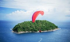 Beautiful Sunset at Promthep Cave in Phuket Beautiful Sunset at Promthep Cave in Phuket