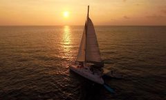 Phuket Catamaran Cruise: Coral Island with Dinner and Sunset by Bangtao Beach Bar Phuket Catamaran Cruise: Coral Island with Dinner and Sunset by Bangtao Beach Bar