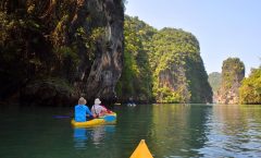 Phang Nga Bay Sea Canoe Tour with Lunch and Dinner by Bangtao Beach Bar Phang Nga Bay Sea Canoe Tour with Lunch and Dinner by Bangtao Beach Bar