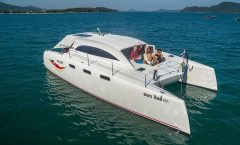 New Power catamaran for Phang Nga and Phi Phi island excursions by Bangtao Beach Bar New Power catamaran for Phang Nga and Phi Phi island excursions by Bangtao Beach Bar