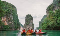 Phang Nga Bay Sunset Cruise Dinner with Sea Canoe and Loy Krathong from Phuket by Bangtao Beach Bar Phang Nga Bay Sunset Cruise Dinner with Sea Canoe and Loy Krathong from Phuket by Bangtao Beach Bar