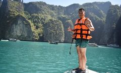 Phi Phi Island Viking Cave Monkey Beach Khai Island Tour from Phuket by Bangtao Beach Bar