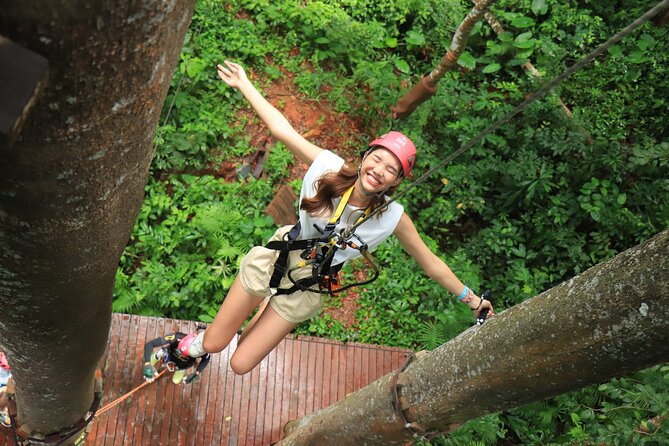 Phuket: Zip Line Adventure at Hanuman World by Bangtao Beach Bar Phuket: Zip Line Adventure at Hanuman World by Bangtao Beach Bar