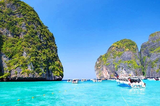 Small Group Phi Phi Maya Bay & Khai Islands Great snorkeling by Bangtao Beach Bar Small Group Phi Phi Maya Bay & Khai Islands Great snorkeling - Maya Bay