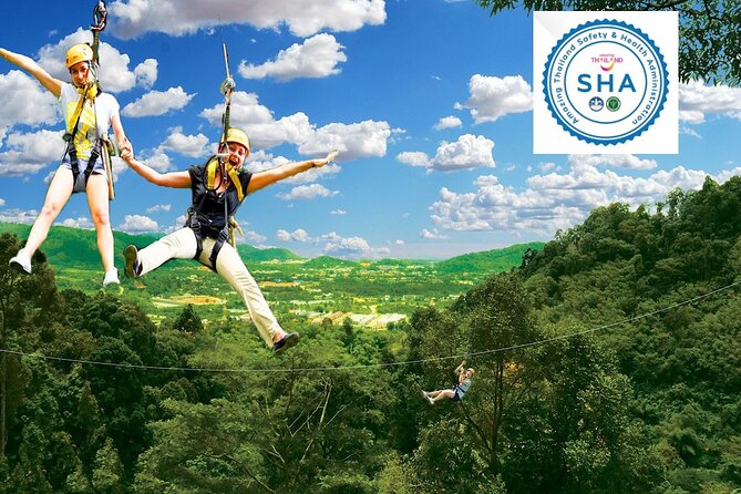 Flying Hanuman Ziplining Experience by Bangtao Beach Bar Flying Hanuman Ziplining Experience - Bus Tours