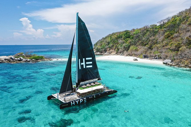 Phuket Full-Day Luxury Boat Club Cruise by Bangtao Beach Bar Phuket Full-Day Luxury Boat Club Cruise - Catamaran Cruises