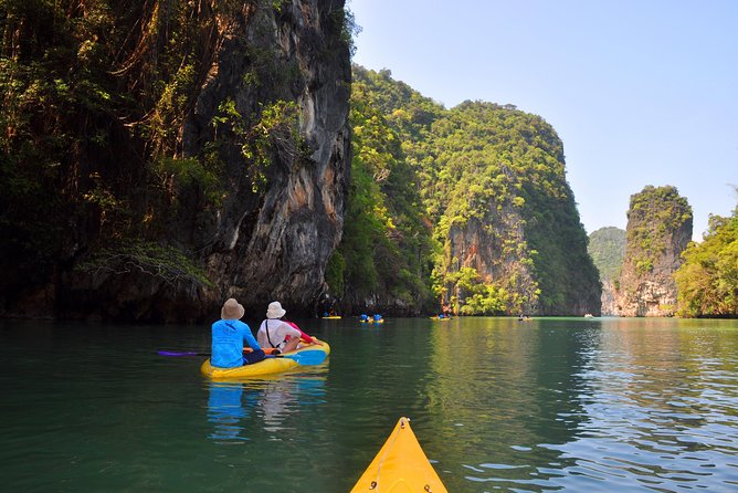 Phang Nga Bay Sea Canoe Tour with Lunch and Dinner by Bangtao Beach Bar Phang Nga Bay Sea Canoe Tour with Lunch and Dinner - 4WD Tours