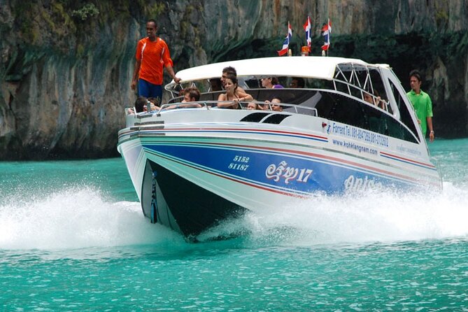 Phi Phi Island from Phuket by Speedboat with Maya Bay by Bangtao Beach Bar Phi Phi Island from Phuket by Speedboat with Maya Bay - Phi Phi Islands