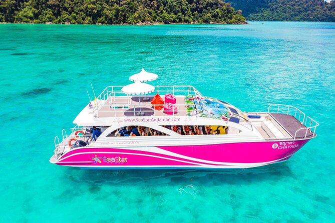 Phi Phi, Maya, Khai and Pileh Day Trip by Speed Catamaran From Phuket by Bangtao Beach Bar Phi Phi, Maya, Khai and Pileh Day Trip by Speed Catamaran From Phuket - Phi Phi Islands
