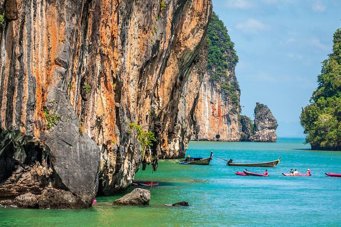 Phang Nga Bay (James Bond Island) & Monkey Cave · by Long tail Boat by Bangtao Beach Bar Phang Nga Bay (James Bond Island) & Monkey Cave · by Long tail Boat - James Bond Island