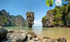 James Bond Island Speedboat Tour With Lunch and Canoeing by Bangtao Beach Bar James Bond Island Speedboat Tour With Lunch and Canoeing by Bangtao Beach Bar