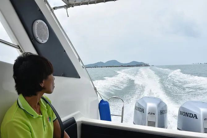 Phuket to Ao Nang: Island Transfer by Boat with Hotel Drop-Off - Shark Diving
