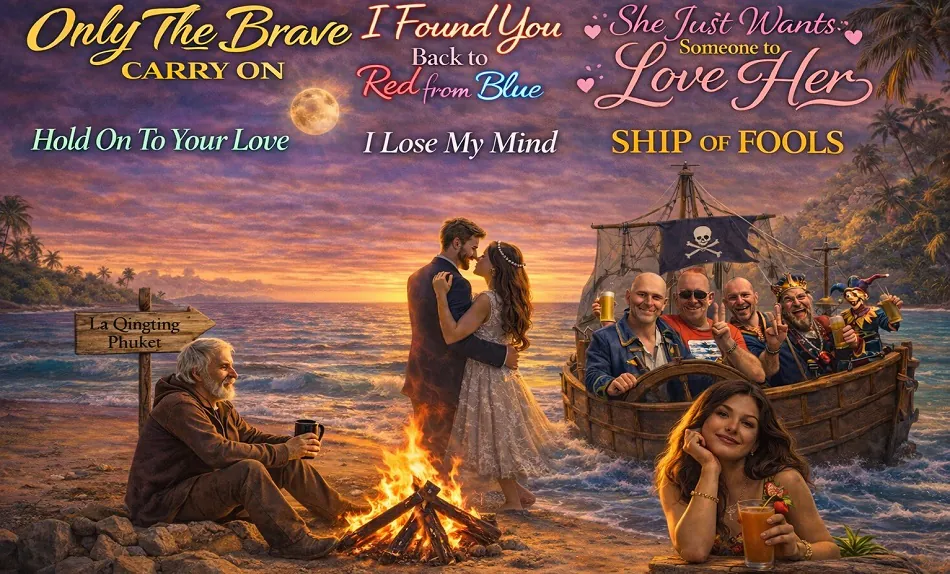 Live music & songs releases recorded in Bangtao beach, Phuket